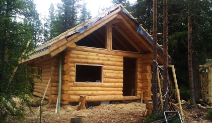 Das Haus nimmt Form an